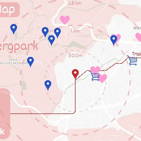 Mit 2 Schlafzimmern Am Bergpark Wilhelmshoehe *